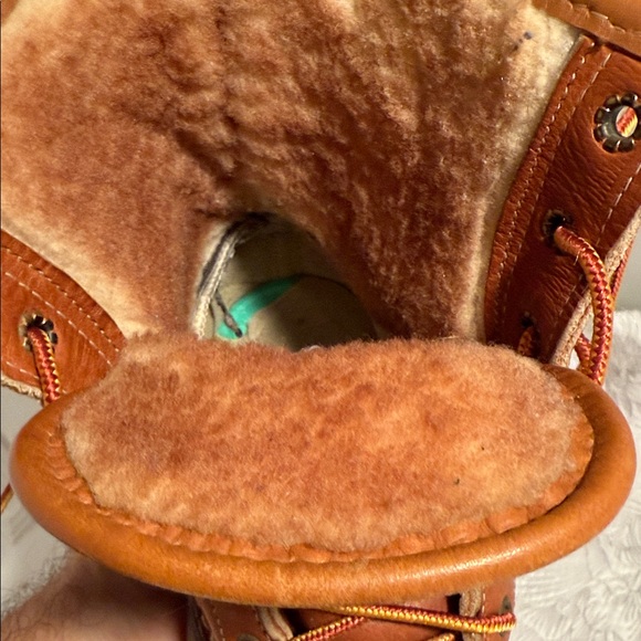 L.L. Bean Tan and Brown Lace-Up Boots - Picture 14 of 16